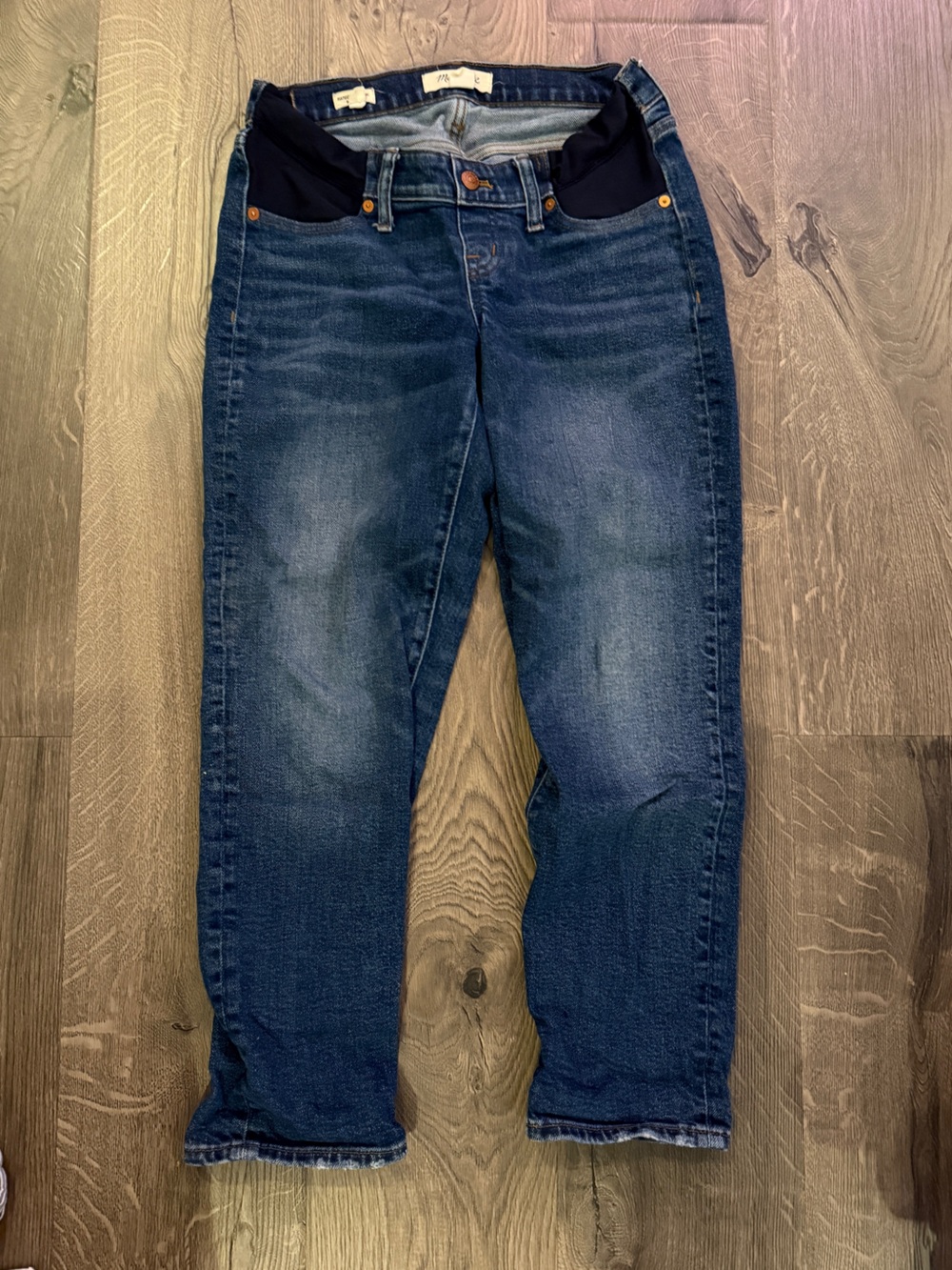 Madewell Women’s Maternity Straight Jeans